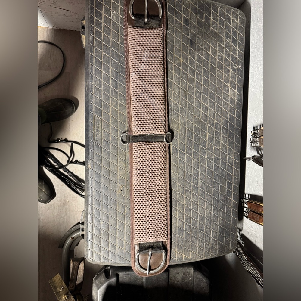 Men's Black and Brown Bag